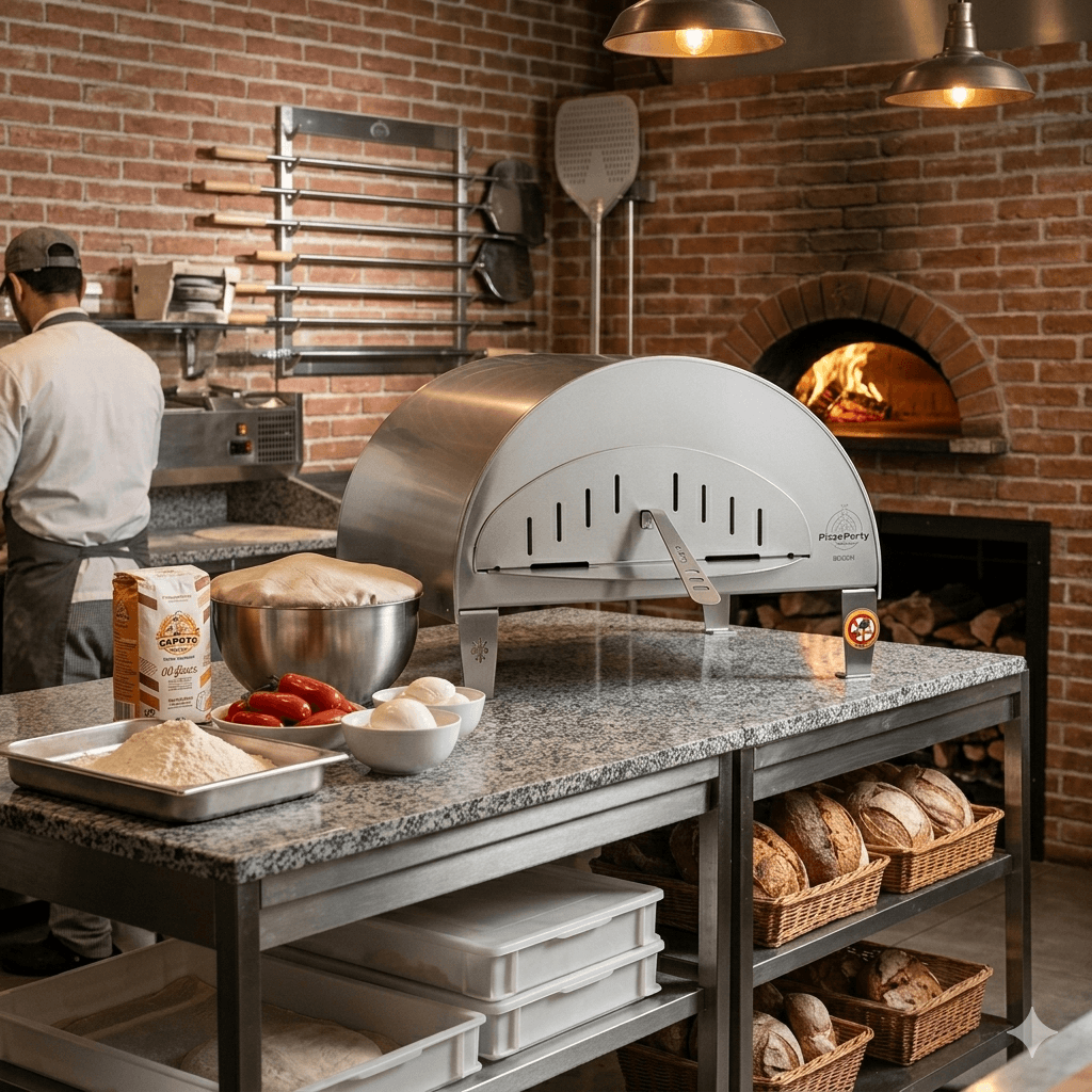 Pizza Party Emozione Ofentür Erweiterung Baffle Door Hitzeschild Hitze ...