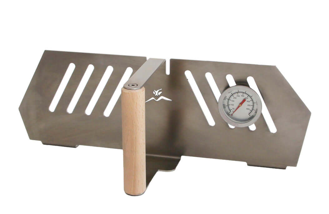 Glowen Raptor Pizzaofen Ofentür Erweiterung Flame Tamer Baffle Door Hitzeschild Hitze Tür Speed Door Heat Trapper