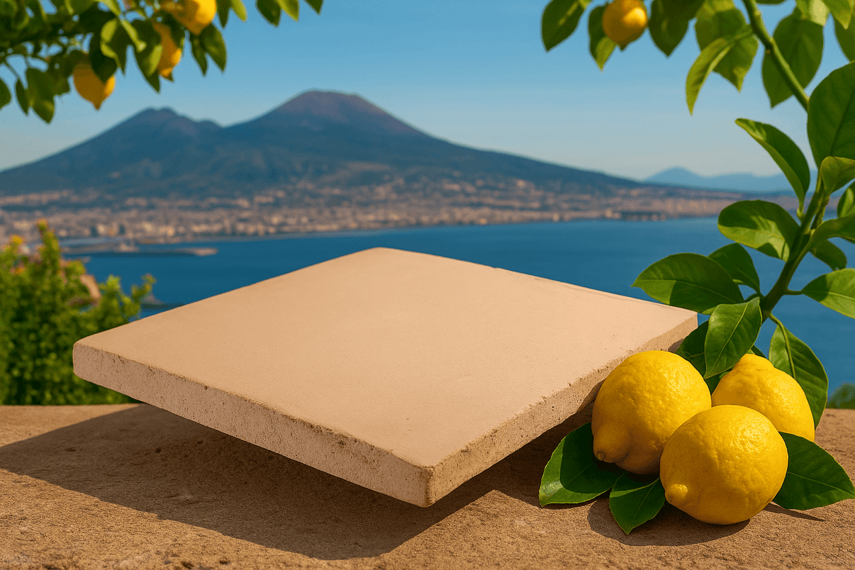 Biscotto di Sorrento Pizzastein für Millarco Cozze 13 – Professionelles Upgrade für echte Pizza Napoletana im Freien.